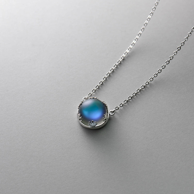 Sterling Silver Moonstone Necklace With Natural Healing Benefits