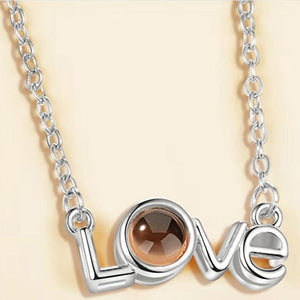 Necklace That Says I Love You In 100 Different Languages