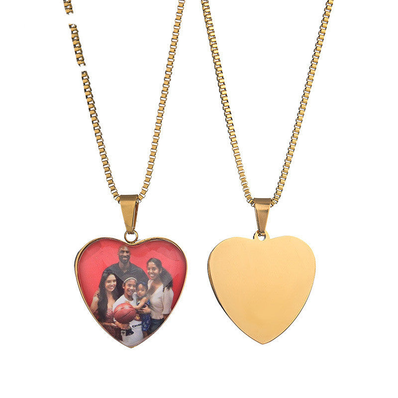 Love Photo Necklace